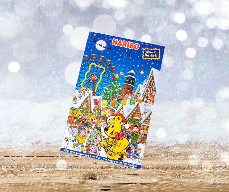 Haribo julekalender 2024 Gled deg til å åpne luken!